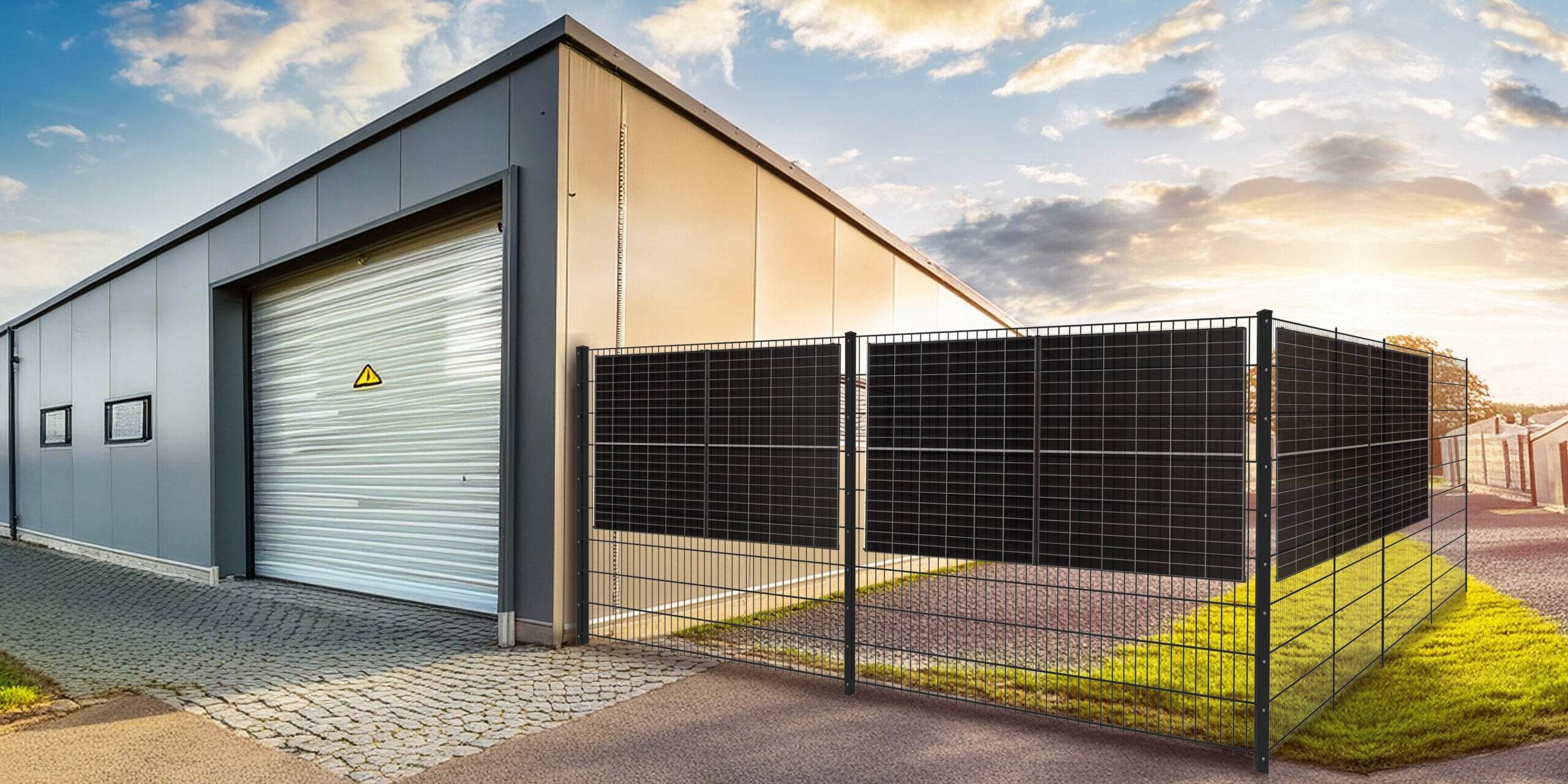 FlexAD PV Stabmatten Halterung, Doppelstabmatten Halter, FlexAD Solar Halterung Doppelstabmatte