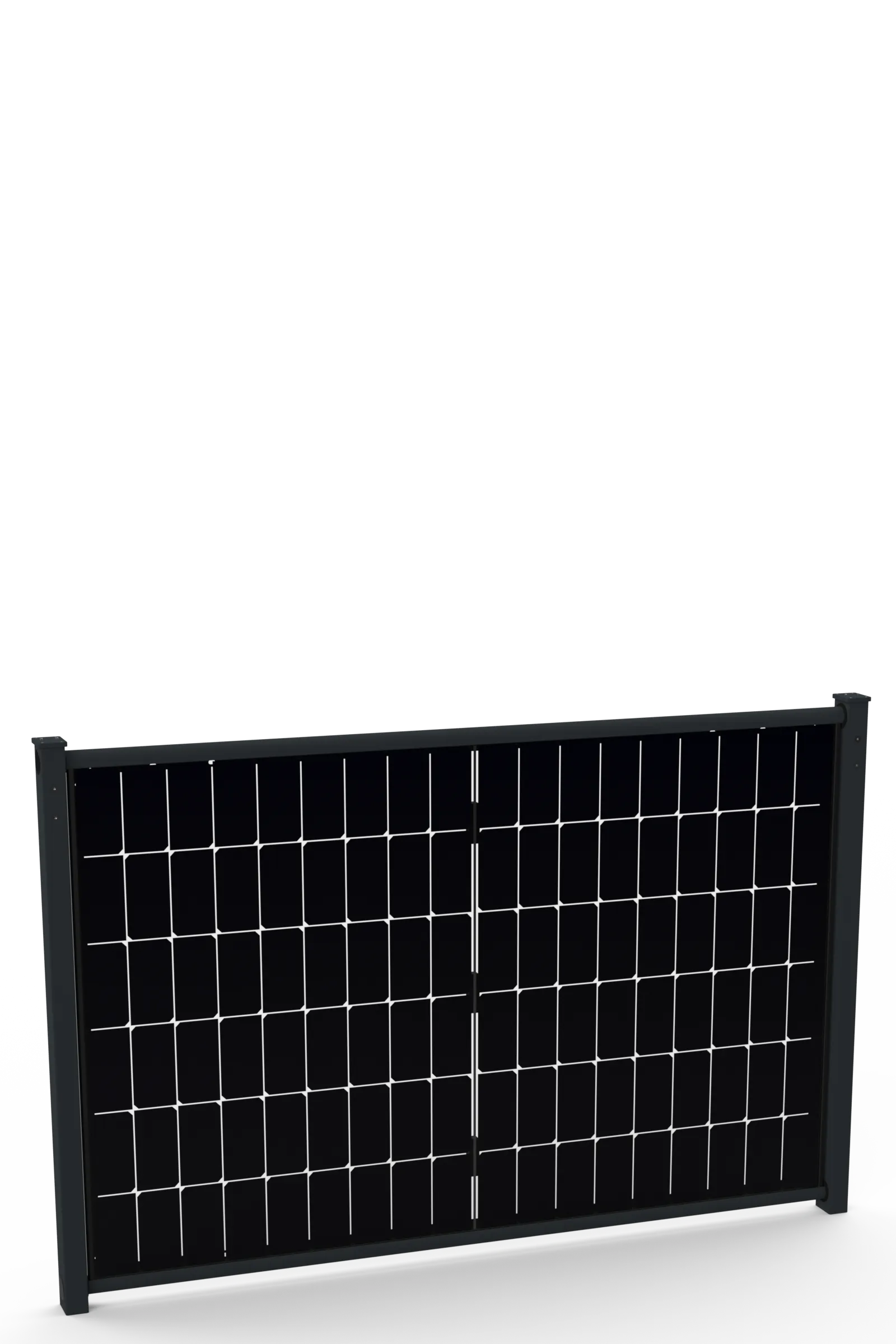 FlexAD Solarzaun, FlexAD PV Zaun, PV Gartenzaun, Solar Gartenzaun